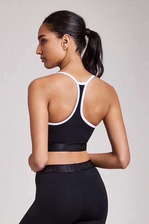 Dakota Crop - Black/White