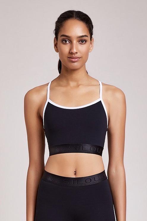 Dakota Crop - Black/White
