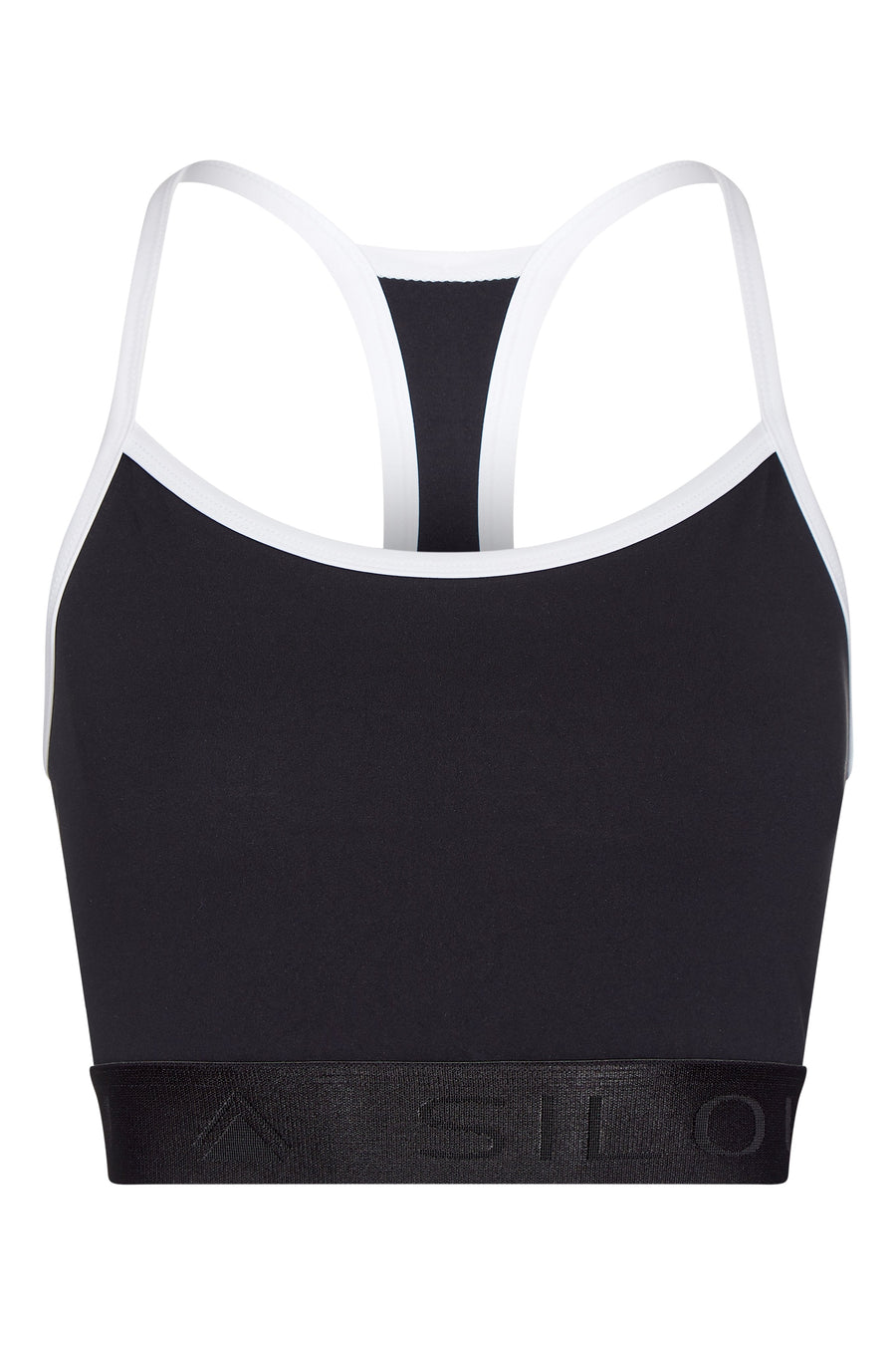 Dakota Crop - Black/White