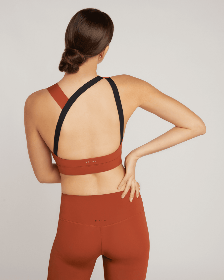 Audrey Crop - Copper/Black
